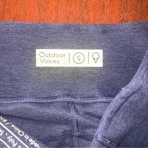 Outdoor Voices Women's Leggings in Deep Blue - Picture 2 of 3